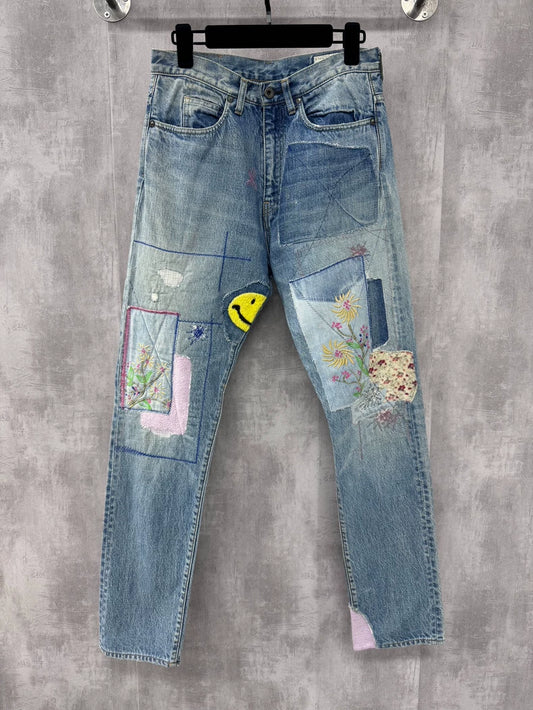 Kapital Classic Smile Pants Travis Scott Style