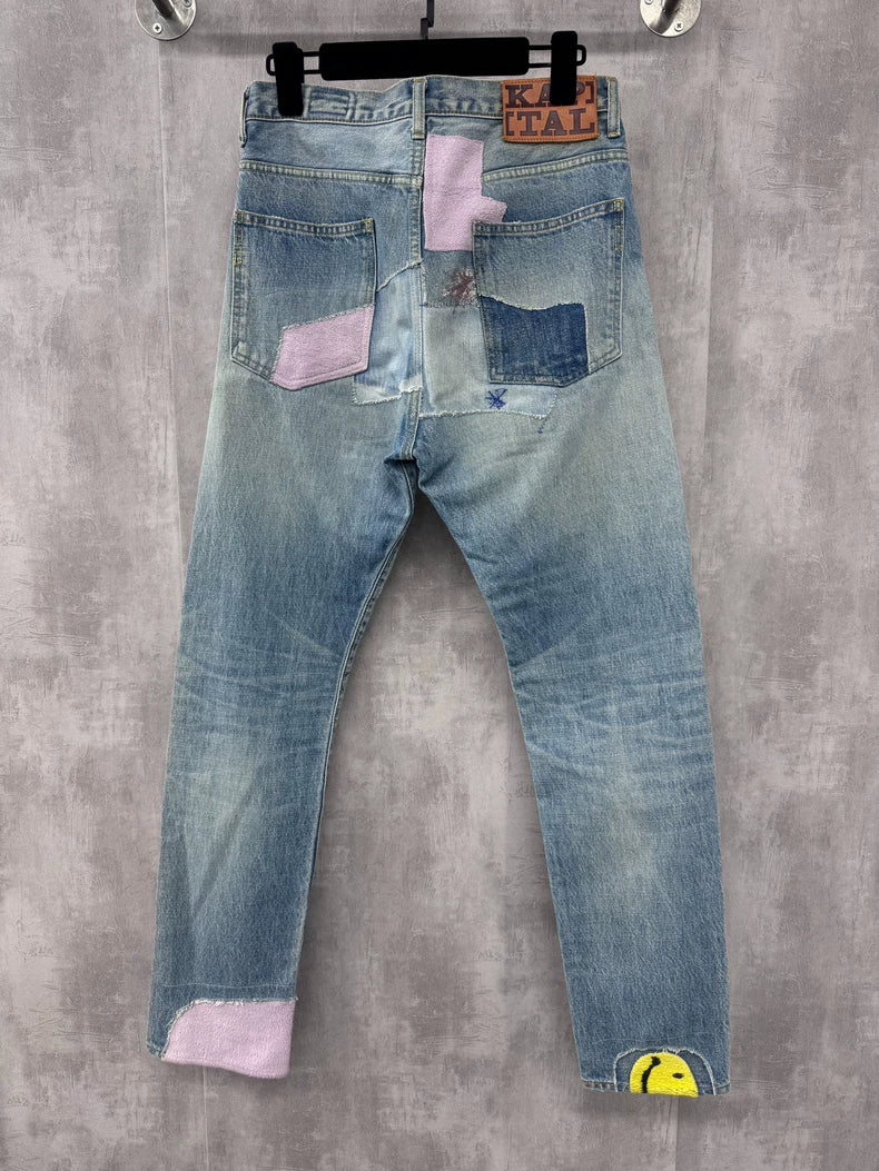 Kapital Classic Smile Pants Travis Scott Style