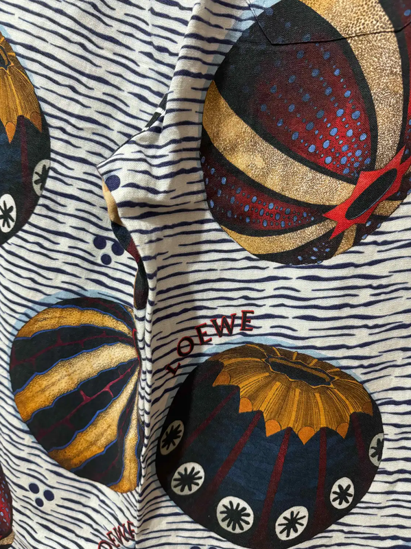 Loewe Colorful Embroidered Casual Pants 0089