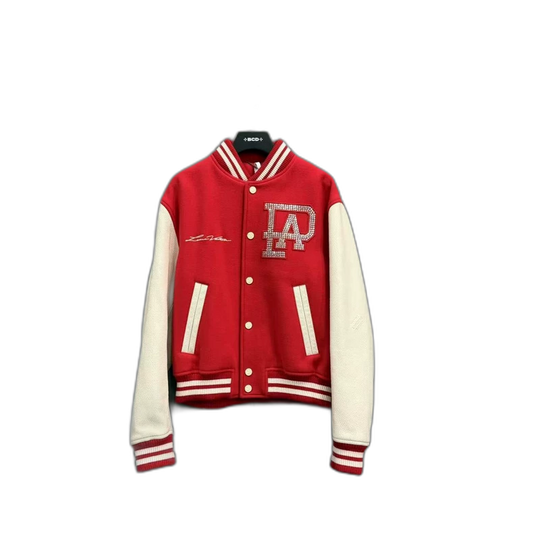 Louis Vuitton Embellished Varsity Baseball Jacket
