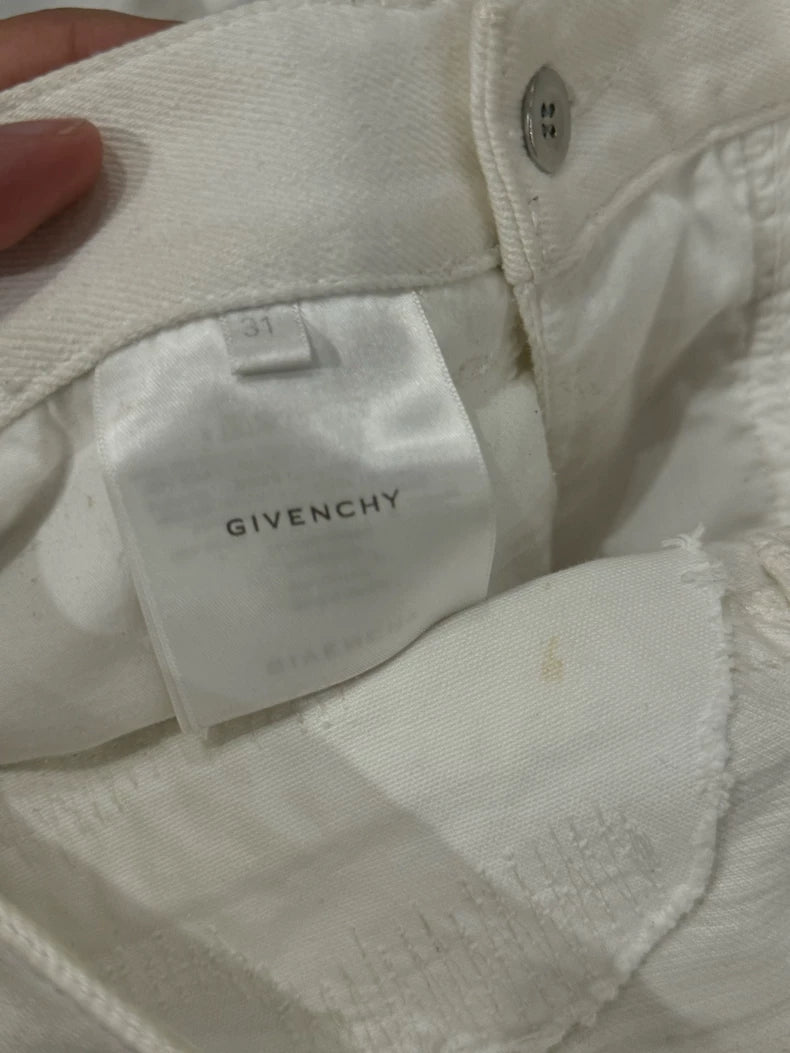 Givenchy Pumpkin Boro Distressed Jeans