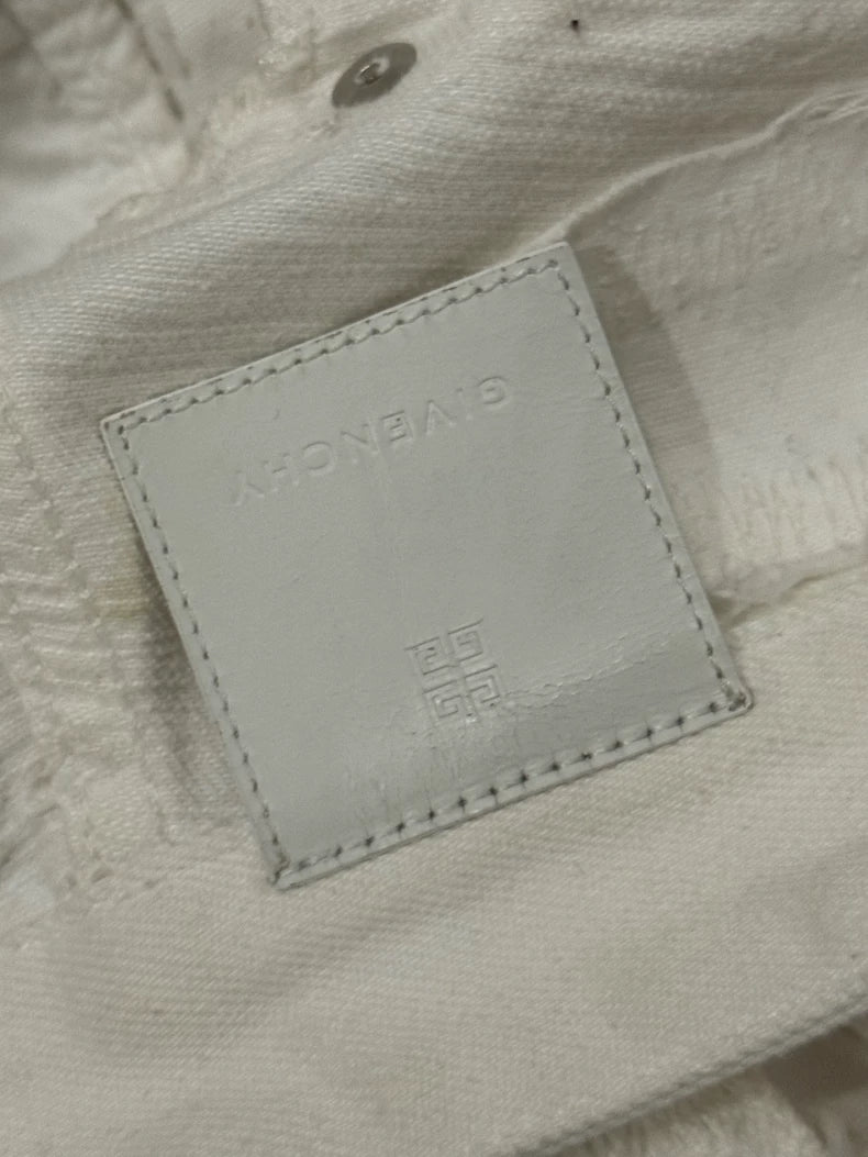 Givenchy Pumpkin Boro Distressed Jeans