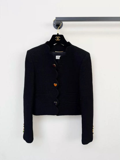 Saint Laurent Heart-Shaped Suit Jacket