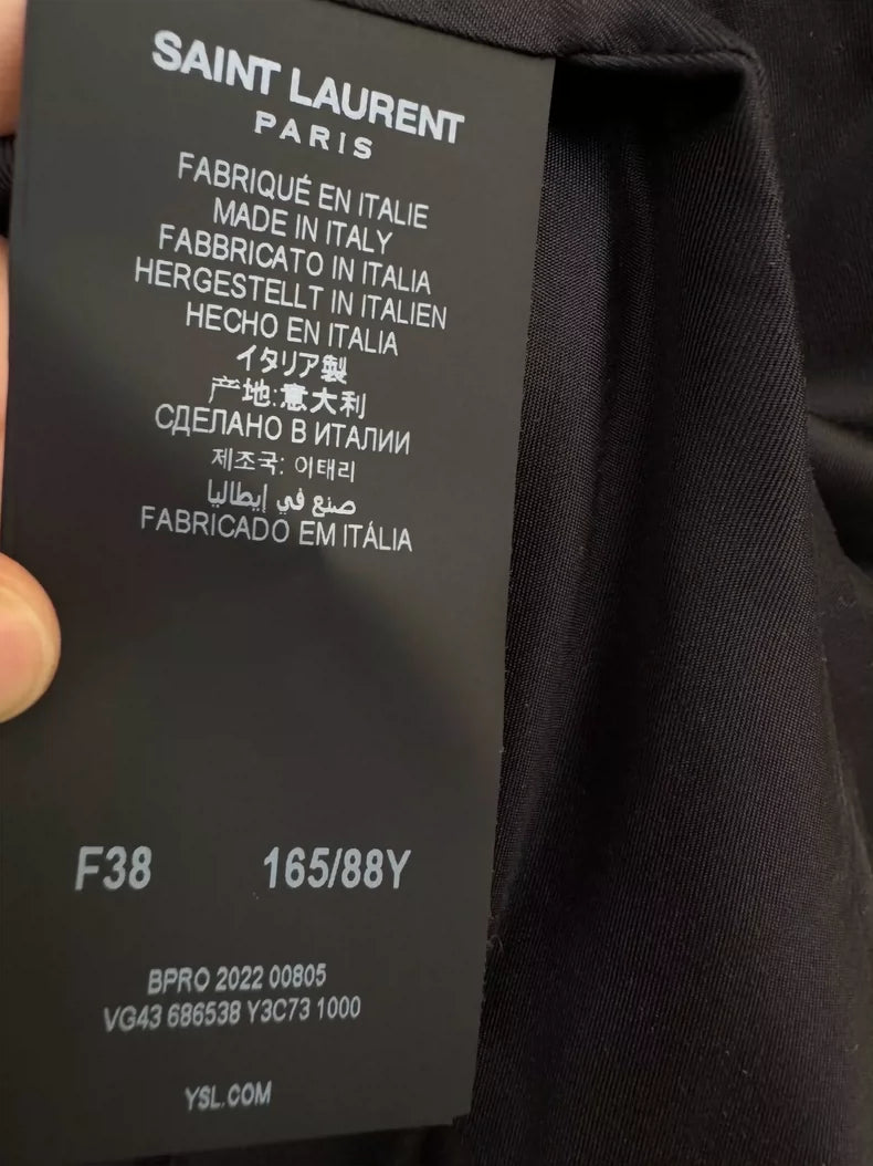 Saint Laurent Heart-Shaped Suit Jacket