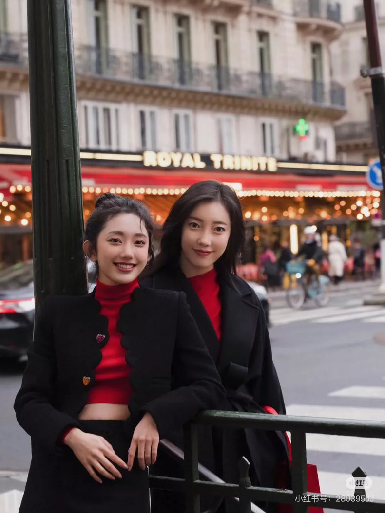 Saint Laurent Heart-Shaped Suit Jacket