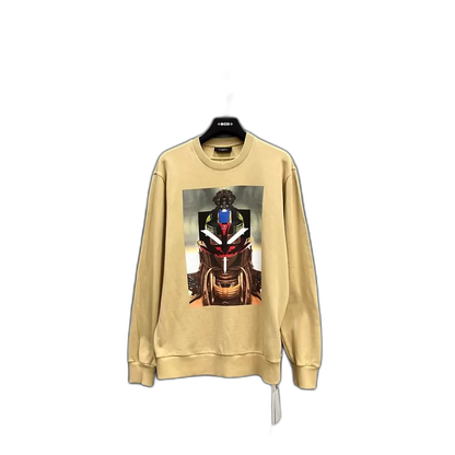 Givenchy Robotics Sweatshirt in Beige Color
