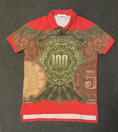 Givenchy Printed Short Sleeve Polo Shirt-yf
