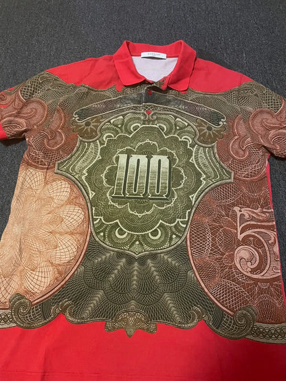 Givenchy Printed Short Sleeve Polo Shirt-yf