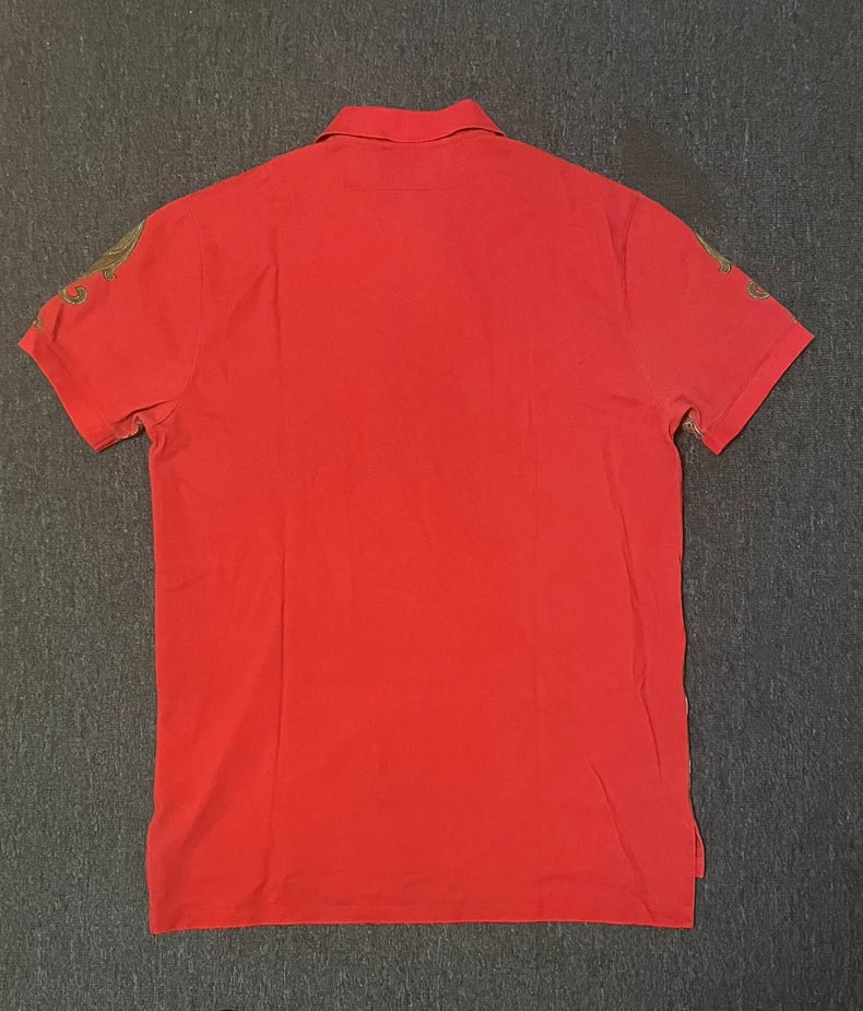 Givenchy Printed Short Sleeve Polo Shirt-yf