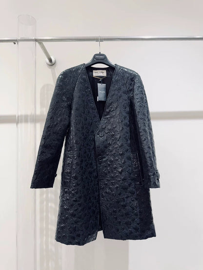 Black Saint Laurent Coat for Women