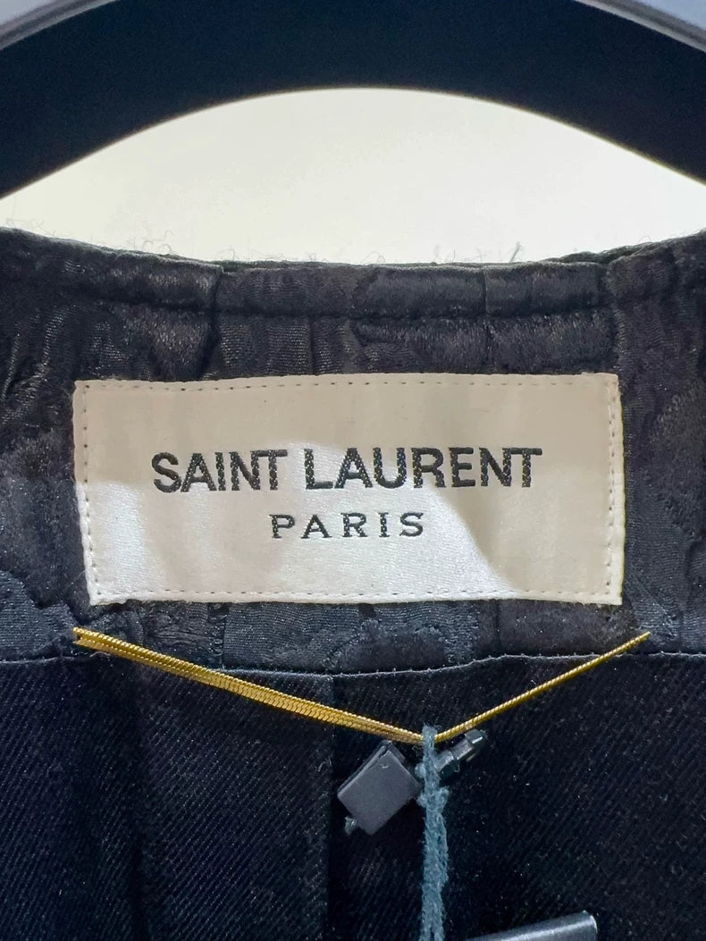 Black Saint Laurent Coat for Women