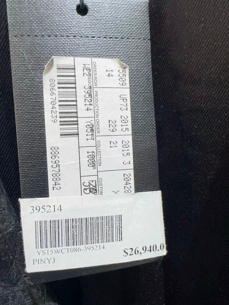 Black Saint Laurent Coat for Women