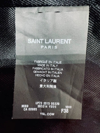 Black Saint Laurent Coat for Women