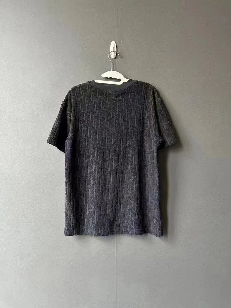 Dior logo printed short sleeve shirt