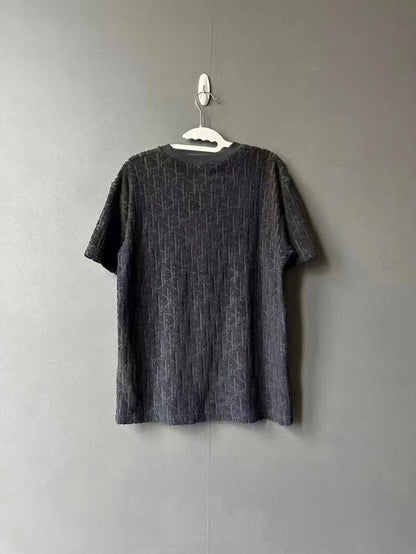 Dior logo printed short sleeve shirt