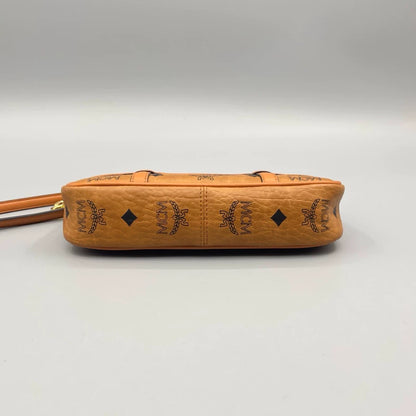 MCM Classic Cognac Chain Bag