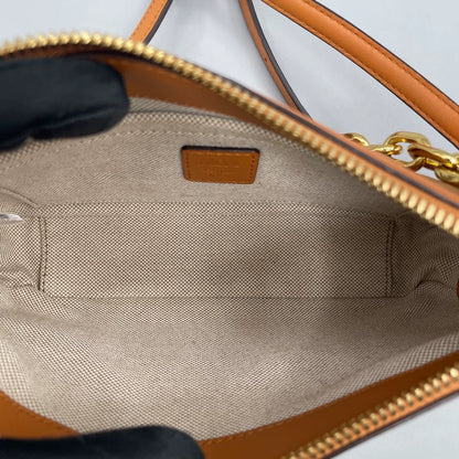 MCM Classic Cognac Chain Bag