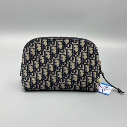 Dior Canvas Embroidered Clutch Bag