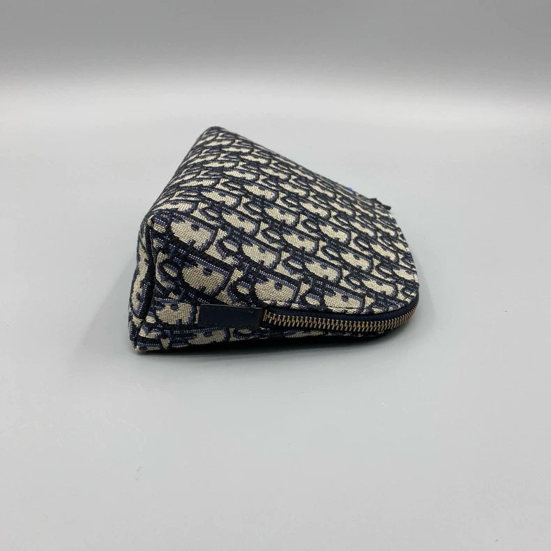Dior Canvas Embroidered Clutch Bag