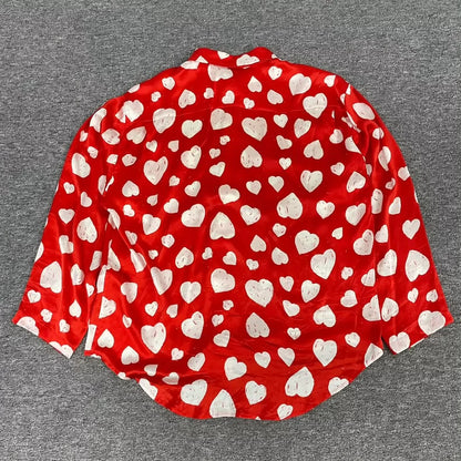 Balenciaga Heart Print Shirt FW22