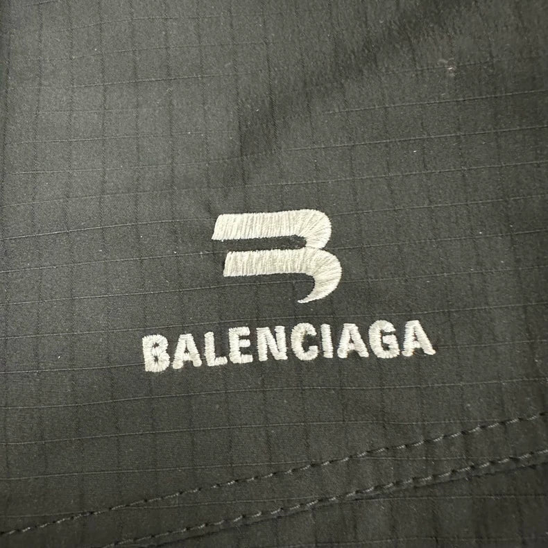 Balenciaga Dual Hook Patchwork Jacket