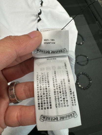 Chrome Hearts White Waffle Long Sleeve Shirt-yf