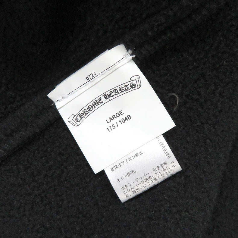 Chrome Hearts Fleece Pullover Sweatshirt