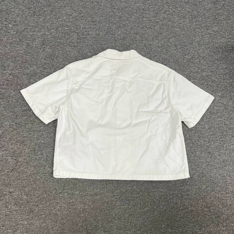 Prada Short Sleeve Shirt with Triangle Label