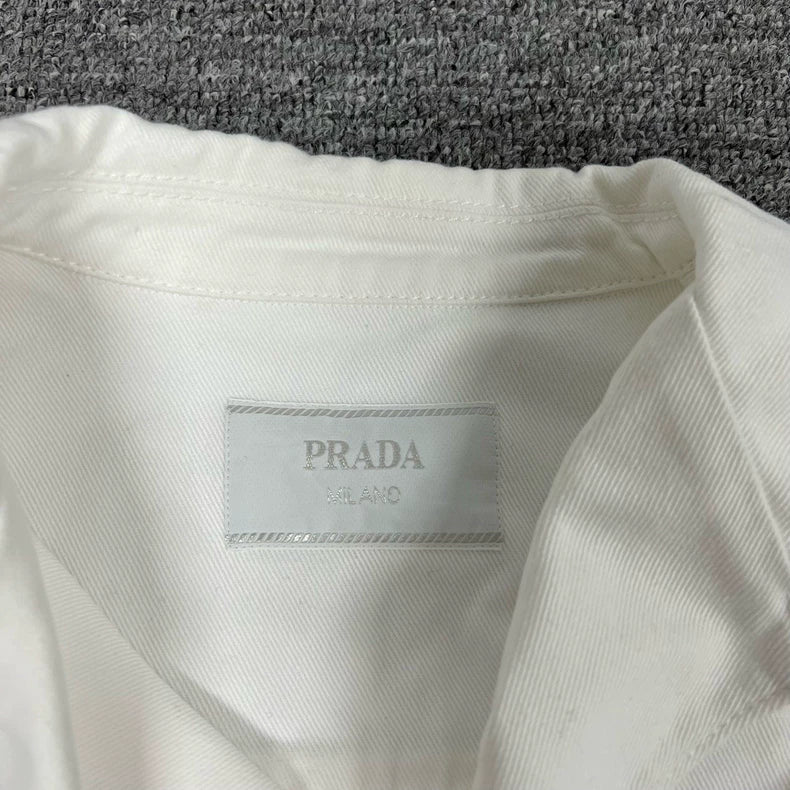 Prada Short Sleeve Shirt with Triangle Label