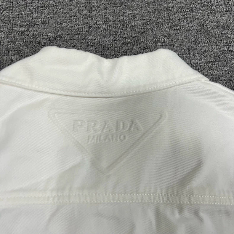 Prada Short Sleeve Shirt with Triangle Label