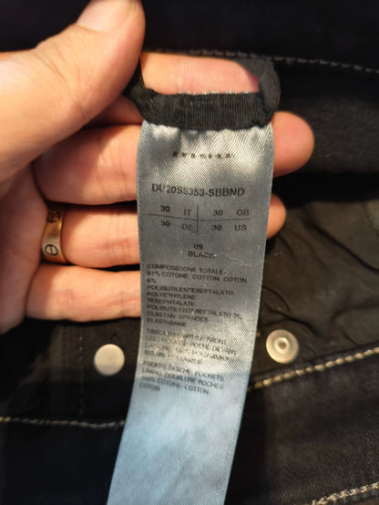 RickOwens 20SS Waxed Denim Cropped Pants