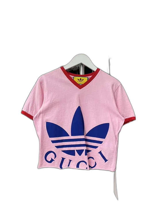 Gucci Adidas Short Sleeve T-Shirt