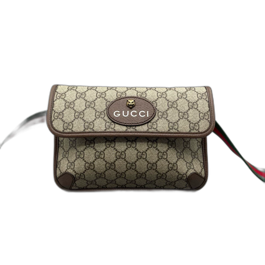 Gucci Classic Tiger Head Waist Bag