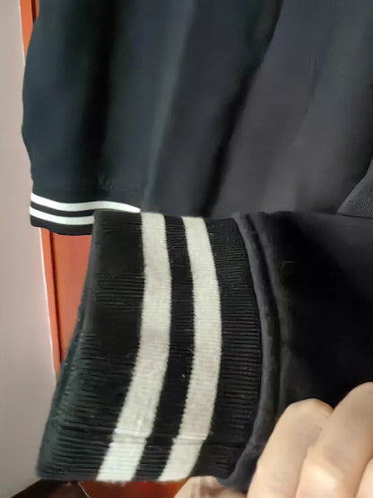 Celine Long Sleeve Baseball Jacket with Logo