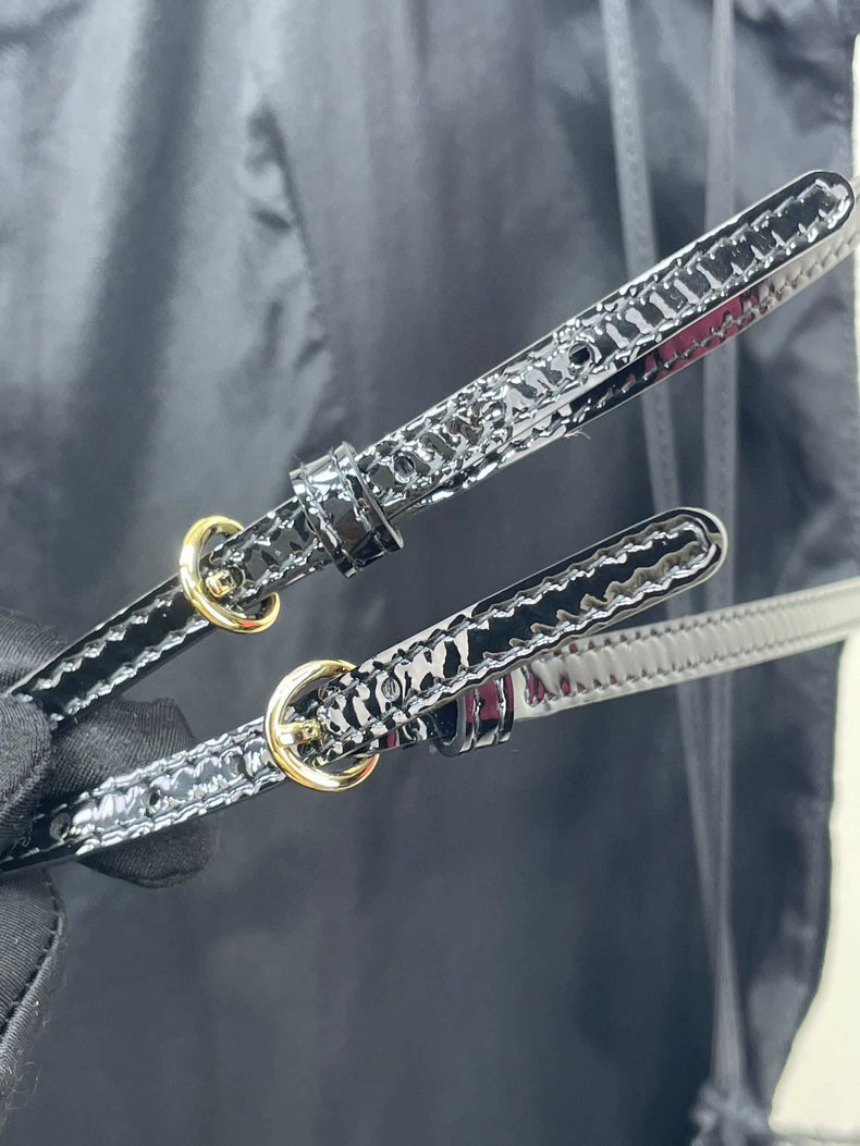 miumiu Black Velvet Backless Dress