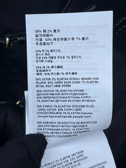 miumiu Black Velvet Backless Dress