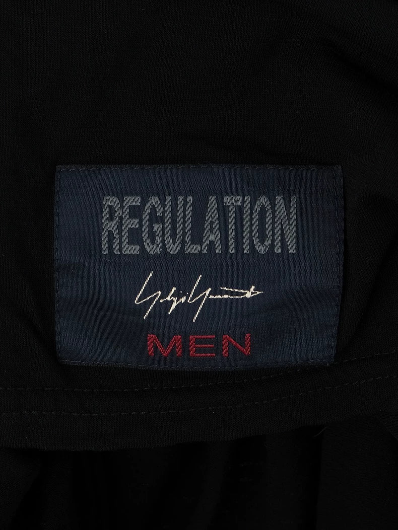 Black Long Sleeve Wrap Top