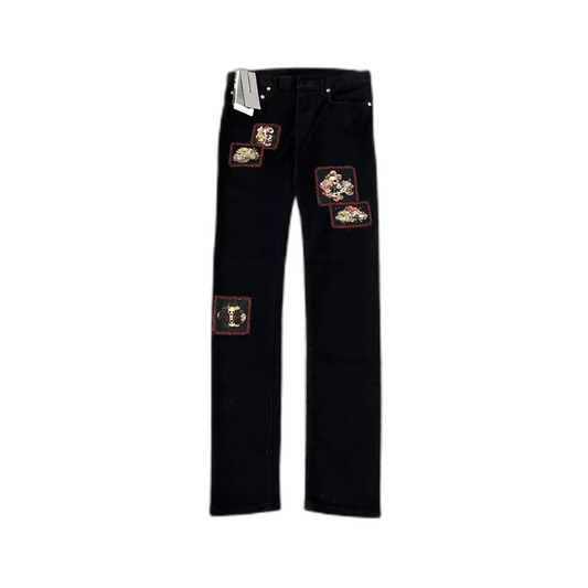 Dior Collaboration Patch Denim Pants
