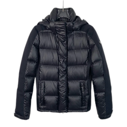 Prada Hooded Padded Jacket with Triangle Logo