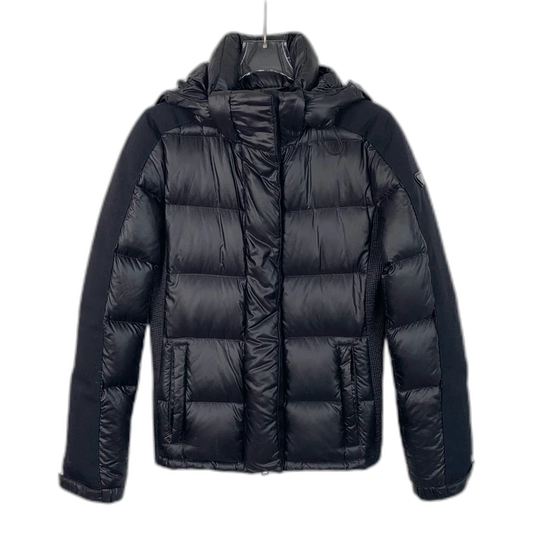 Prada Hooded Padded Jacket with Triangle Logo