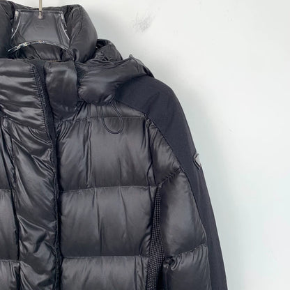 Prada Hooded Padded Jacket with Triangle Logo