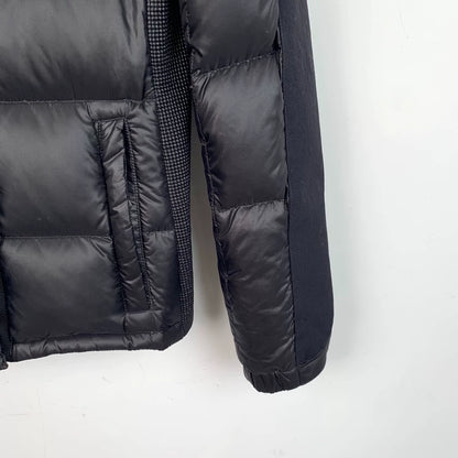 Prada Hooded Padded Jacket with Triangle Logo