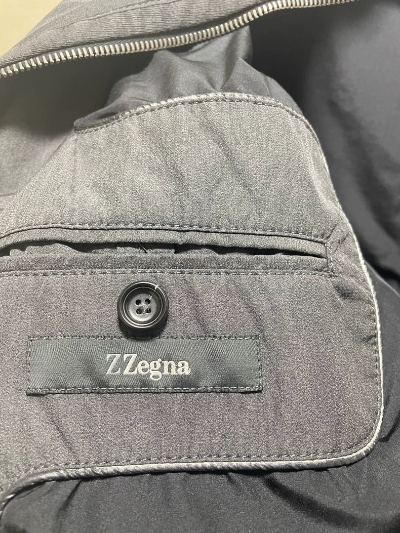 Ermenegildo Zegna Casual Jacket in Dark Gray
