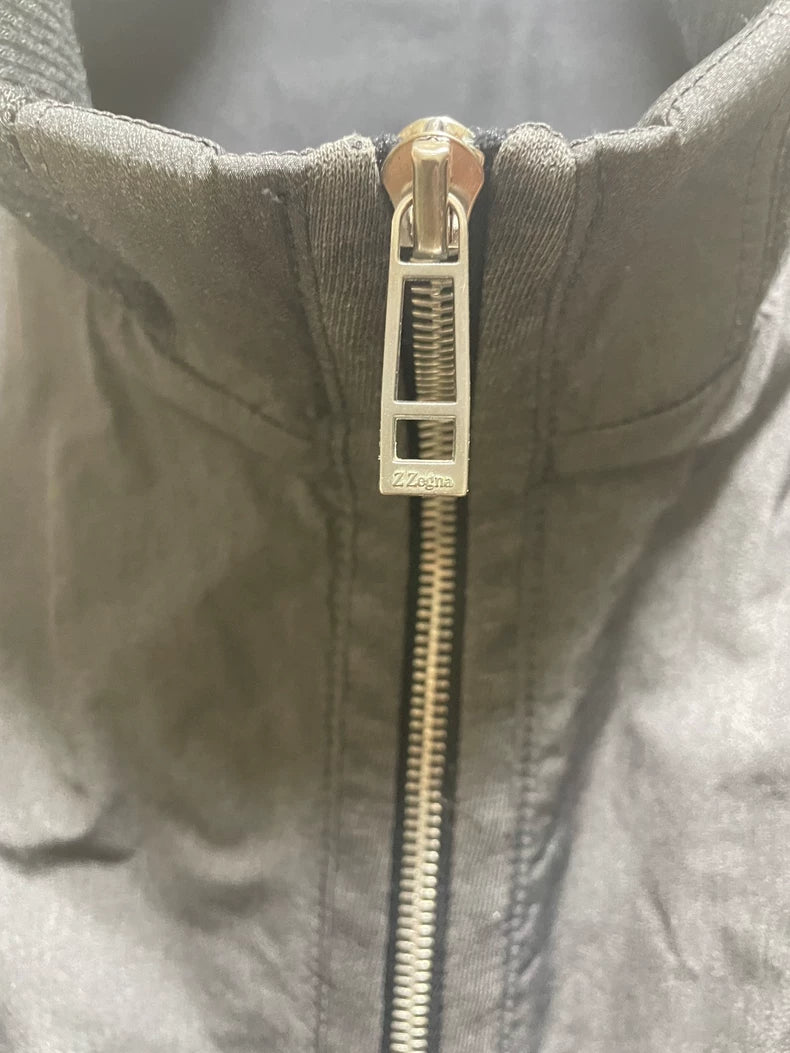 Ermenegildo Zegna Casual Jacket in Dark Gray