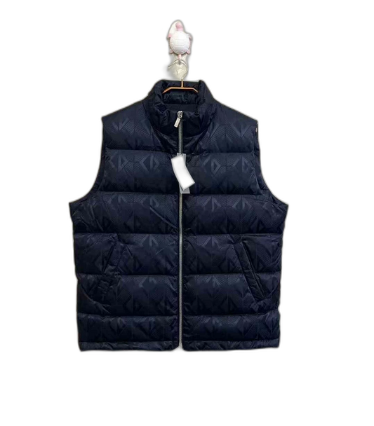 Dior Black Logo Puffer Vest