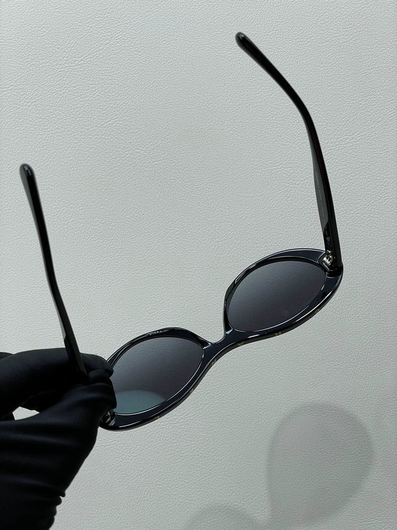 Chanel Cat Eye Sunglasses with Logo