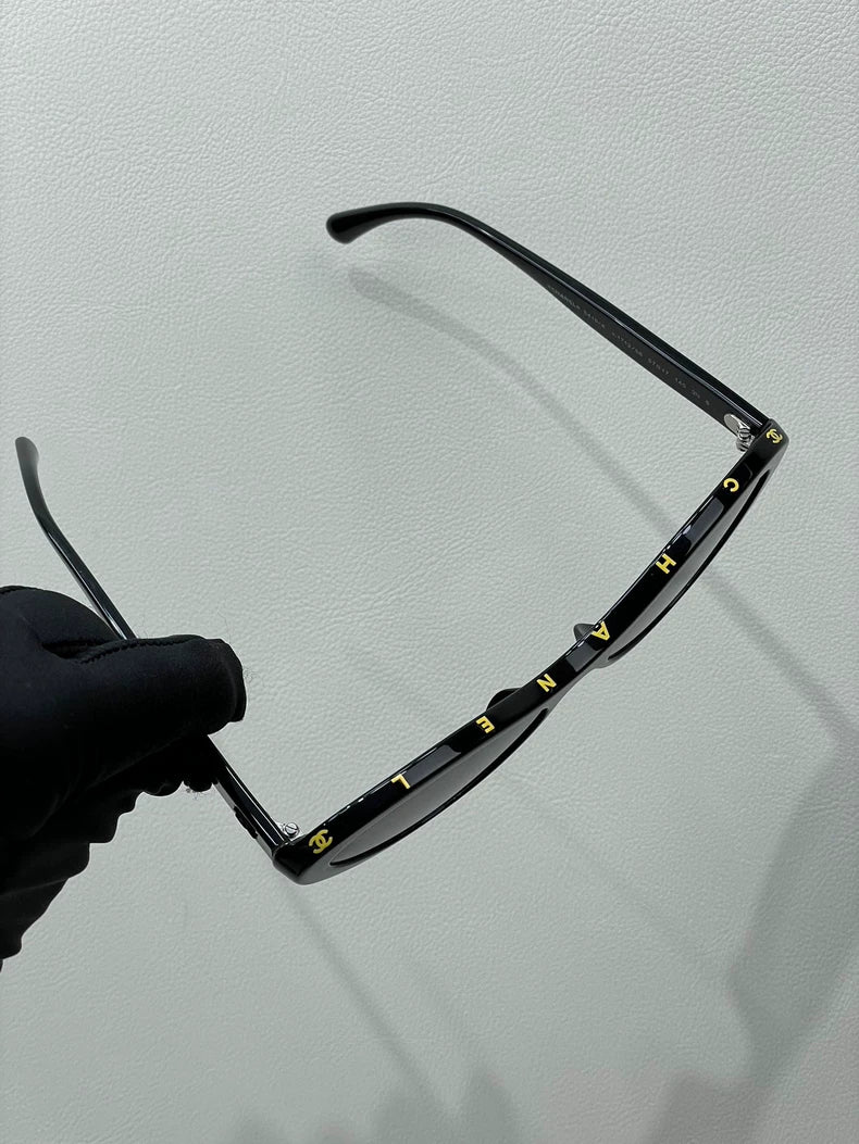 Chanel Cat Eye Sunglasses with Logo