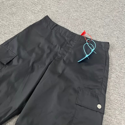 Prada Triangle Logo Nylon Shorts