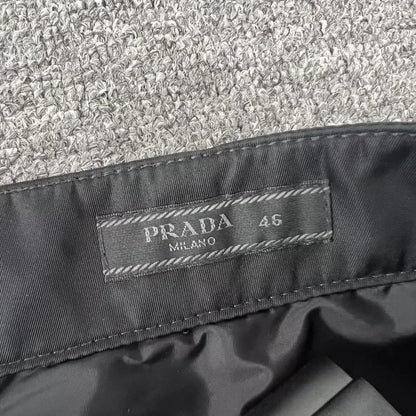 Prada Triangle Logo Nylon Shorts