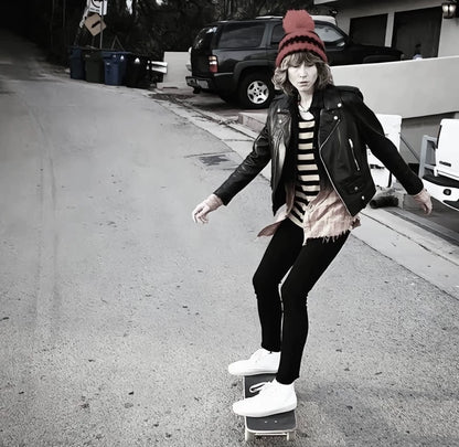 Saint Laurent Distressed Denim Pants D10